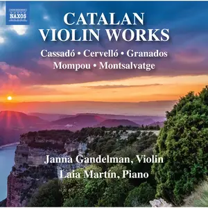 Janna Gandelman & Laia Martín - Catalan Violin Works (2024) [Official Digital Download 24/96]