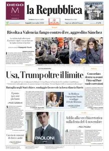 la Repubblica - 4 Novembre 2024
