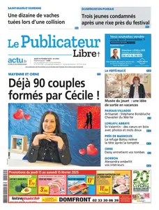 Le Publicateur Libre - 13 Février 2025