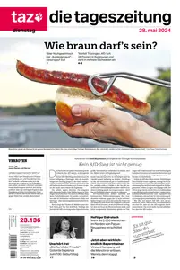 taz die tageszeitung  - 28 Mai 2024