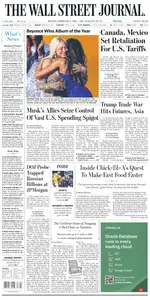 The Wall Street Journal - 3 February 2025