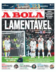 A Bola - 14 Novembro 2025