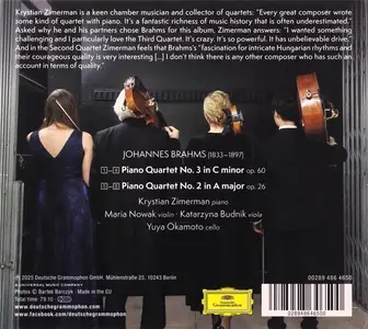 Krystian Zimerman, Maria Nowak, Katarzyna Budnik, Yuya Okamoto - Johannes Brahms: Piano Quartets Nos. 2 & 3 (2025)