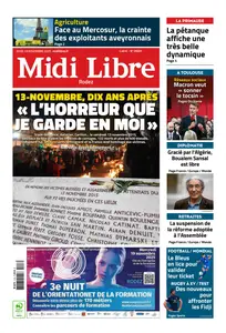 Midi Libre Rodez - 13 Novembre 2025
