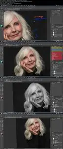 Full Retouch – Mature Woman Portrait