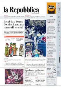 la Repubblica - 23 Dicembre 2017