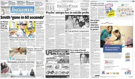 Philippine Daily Inquirer – April 25, 2009