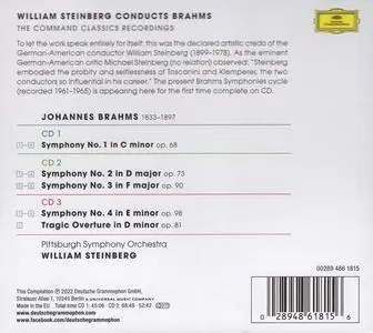 William Steinberg, Pittsburgh Symphony Orchestra - Johannes Brahms: The Symphonies (2022)