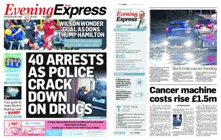 Evening Express – November 01, 2018