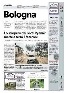 la Repubblica Bologna - 26 Luglio 2018