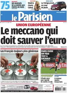 Le Parisien & Le Journal de Paris du Samedi 10 Décembre 2011
