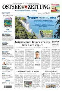 Ostsee Zeitung Grevesmühlener Zeitung - 13. Oktober 2017