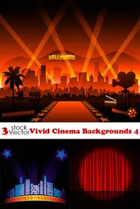 Vectors - Vivid Cinema Backgrounds 4