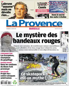 La Provence Du Vendredi 14 Aout 2015