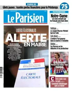 Le Parisien du Jeudi 16 Mai 2019