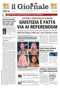 il Giornale - 30 Ottobre 2021