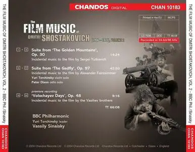Vassily Sinaisky, BBC Philharmonic Orchestra - Dmitri Shostakovich: Film Music, Vol.2 (2004