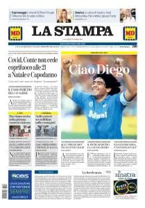 La Stampa Cuneo - 26 Novembre 2020