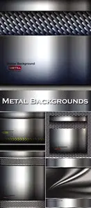 Abstract Metal Backgrounds Vector 3