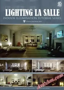 Lighting La Salle - Indoor Illumination Tutorial Series (Rendering Tutorial 3dsmax, Vray) [Repost]