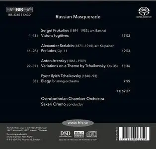 Sakari Oramo, Ostrobothnian Chamber Orchestra - Russian Masquerade: Prokofiev, Scriabin, Arensky, Tchaikovsky (2019)