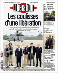 Liberation - Mardi 22 Avril 2014