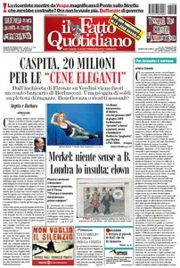 Il Fatto Quotidiano (28-10-11)