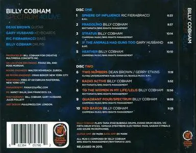 Billy Cobham - Spectrum 40 Live (2015) [2CDs] {CMMC}