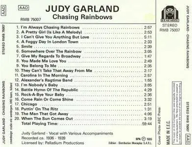 Judy Garland - Chasing Rainbows (1989)