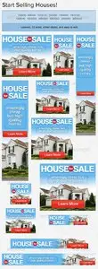 GraphicRiver House for Sale Banner Ad PSD Template