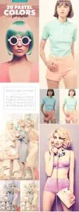 Graphicriver - 20 Pastel Colors Presets - Photoshop Action 12017470