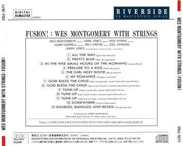 Wes Montgomery With Strings - Fusion! (1963) {Riverside Japan VDJ-1671, Early Press, rel 1989}