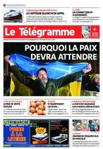 Le Télégramme Concarneau – 16 novembre 2022