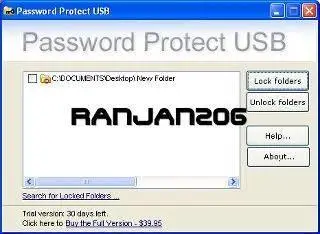 Password Protect USB 3.6.1 Portable