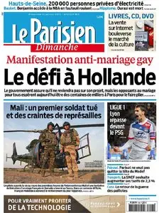 Le Parisien du Dimanche 13 Janvier 2013
