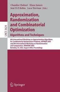 Approximation, Randomization and Combinatorial Optimization. Algorithms and Techniques