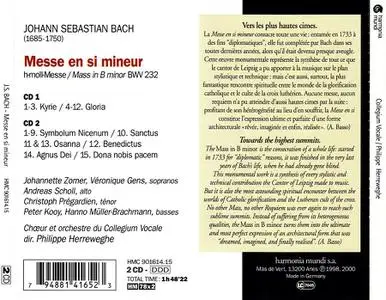 Philippe Herreweghe, Choeur et Orchestre du Collegium Vocale - Johann Sebastian Bach: Messe en si mineur (2000)