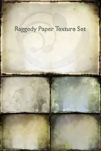 Raggedy paper textures