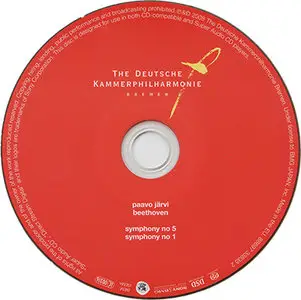 Ludwig van Beethoven - Deutsche Kammerphilharmonie / Paavo Järvi - Symphony No. 5 & Symphony No. 1 (2008) [Repost]