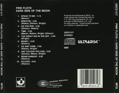 Pink Floyd - The Dark Side Of The Moon (1973) {MFSL}
