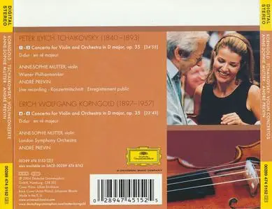 Anne-Sophie Mutter, André Previn - Tchaikovsky, Korngold: Violin Concertos (2004)