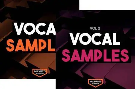 Hall Samples Vocal Samples Vol 1 - 2 WAV