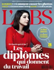 L'Obs No.2621 - 29 Janvier au 4 Février 2015