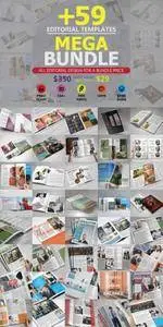 CreativeMarket - Editorial Templates Mega Bundle