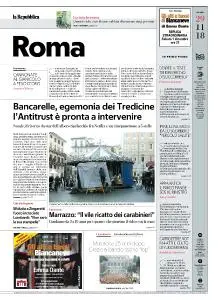 la Repubblica Roma - 29 Novembre 2018