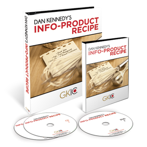 Dan Kennedy - Info Product Recipe (DVD, 2 CDs - MP3 + 2 PDFs)