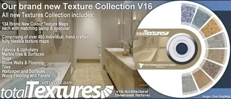 3D Total: Textures V16 – Architectural Showroom