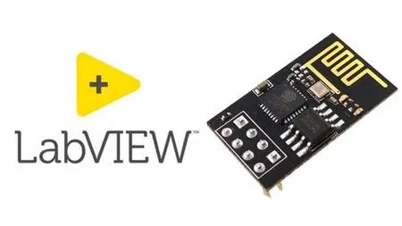 LabVIEW TCP/IP Communication with ESP8266 ESP-01 TCP/IP