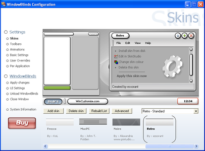 Stardock WindowBlinds 5.5