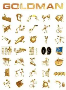 Goldman - interesting clipart / Золотые человечки - интересный клипарт